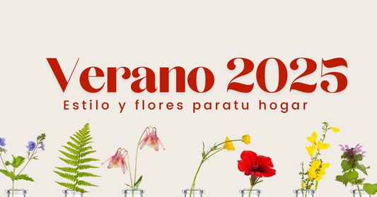 Verano 2025: estilo y flores para tu hogar