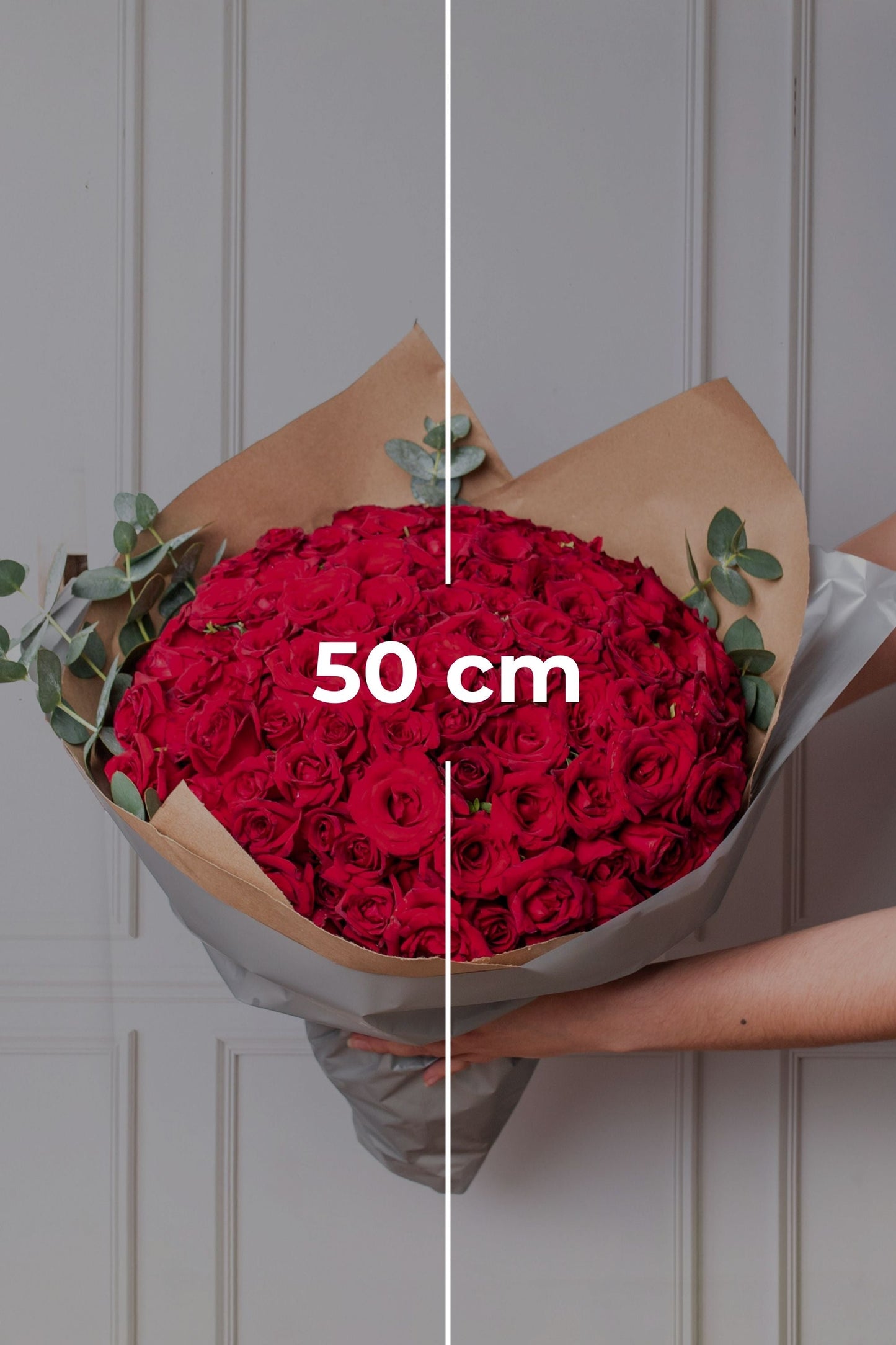 Ramo Buchón - 100 Rosas Rojas CABOS