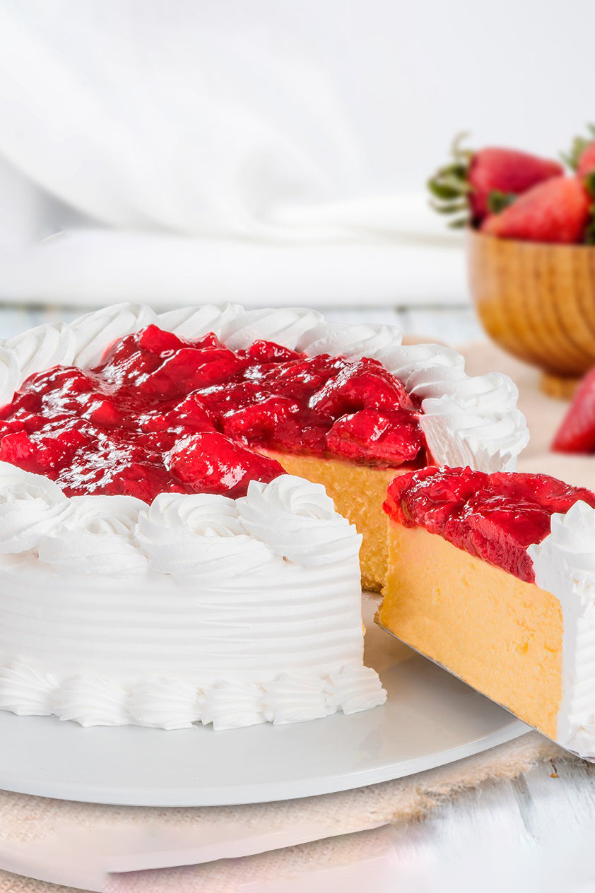 Strawberry Cheesecake - 10/12 people