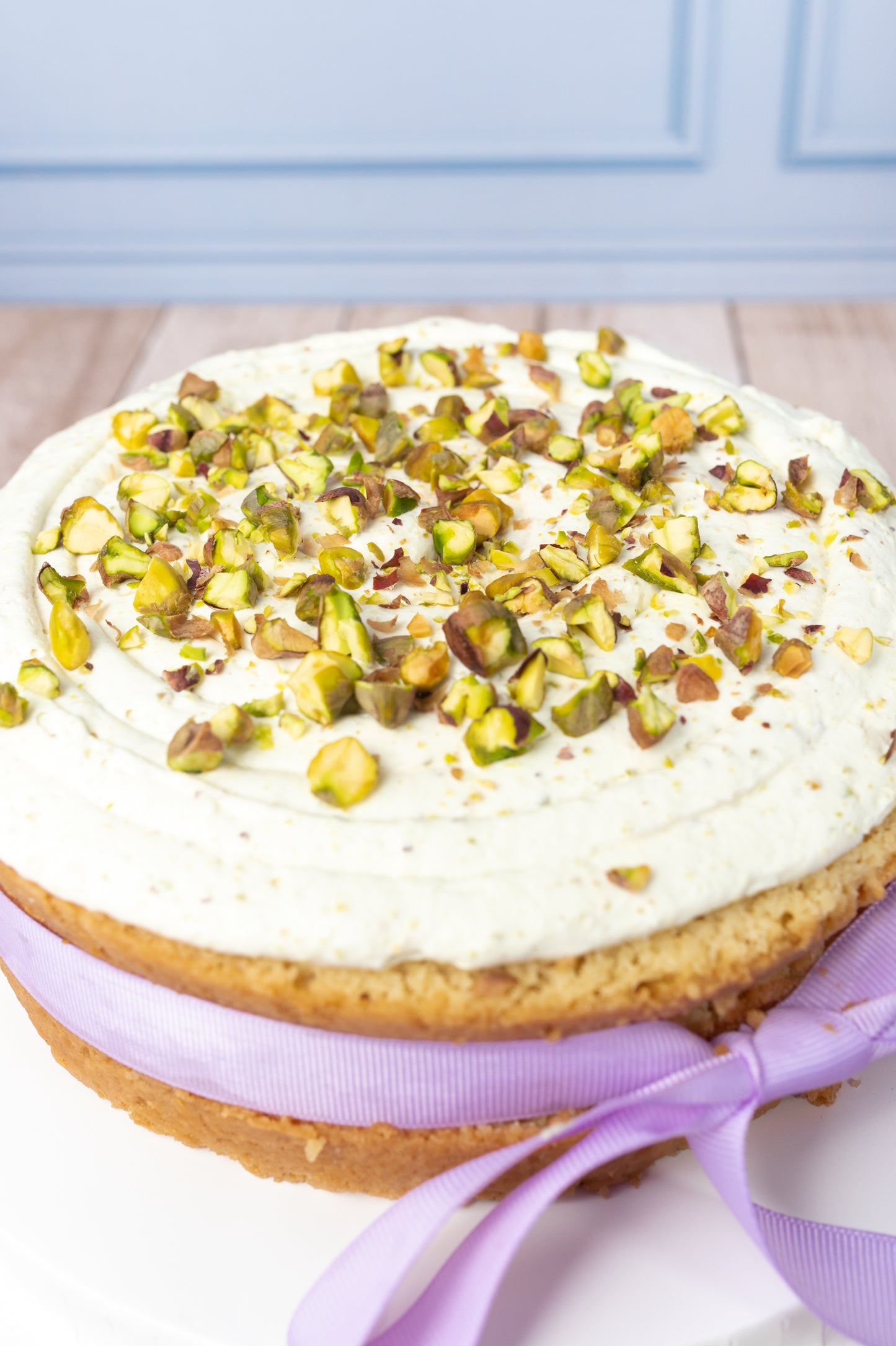Pastel Grande Pistache - Chocolate Blanco y Pistache