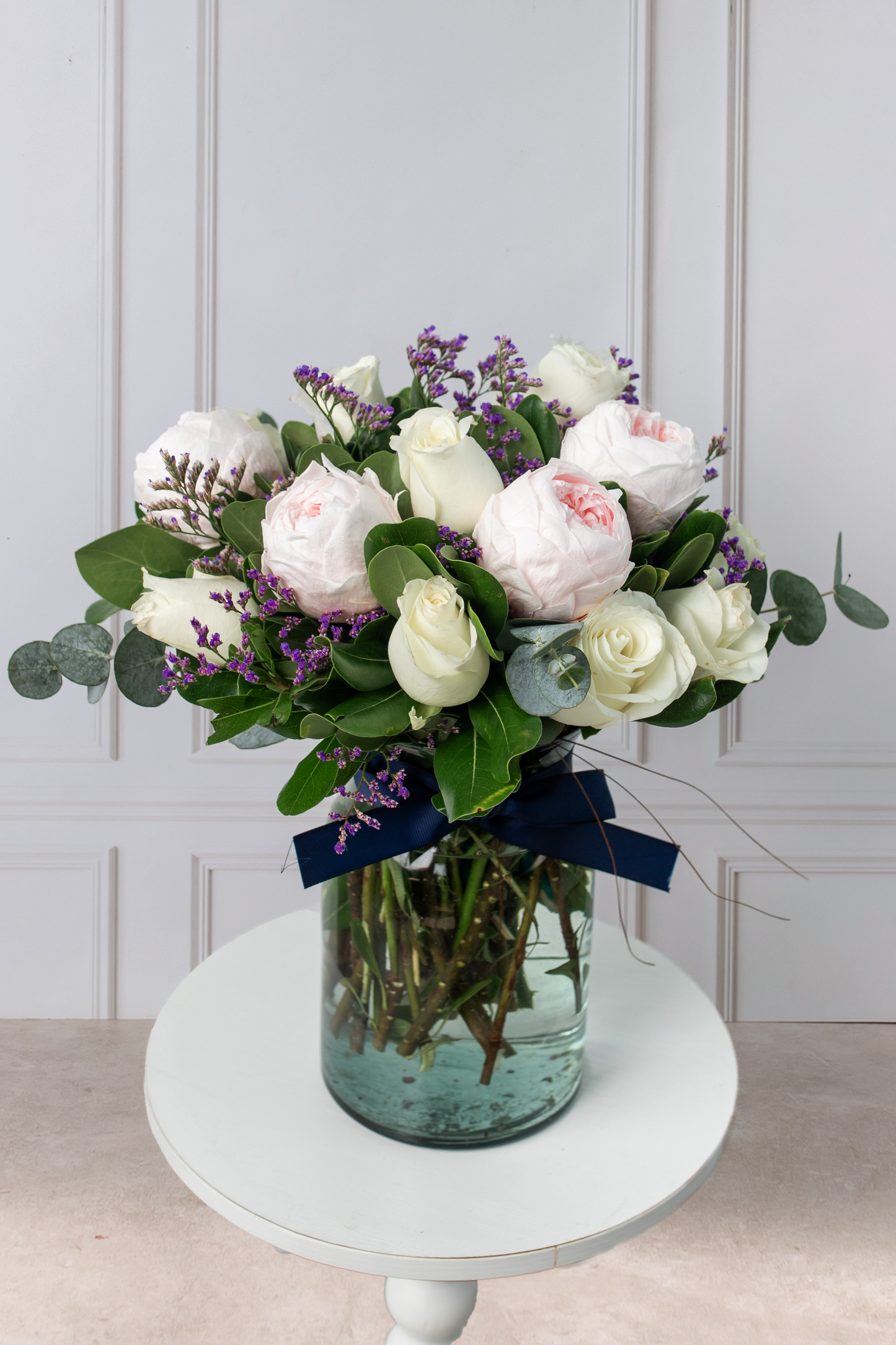 Santorini - Pink Peony and White Rose