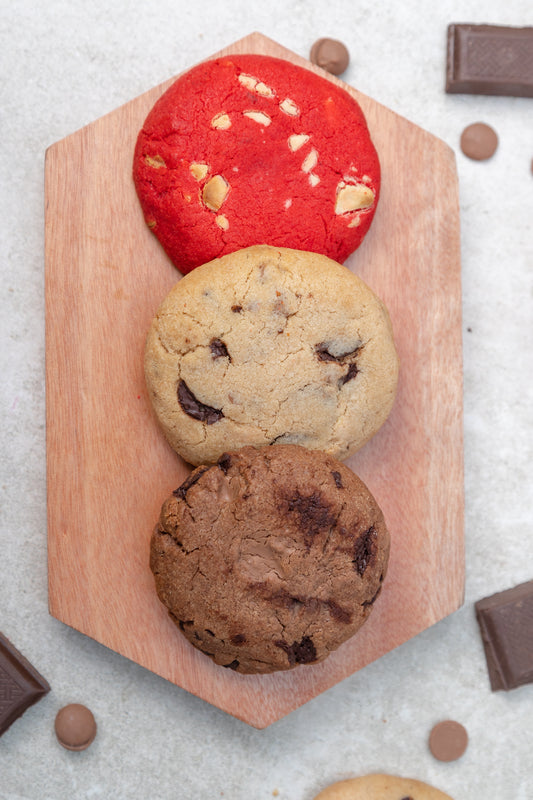 New York Style Cookies - Assortment of 3