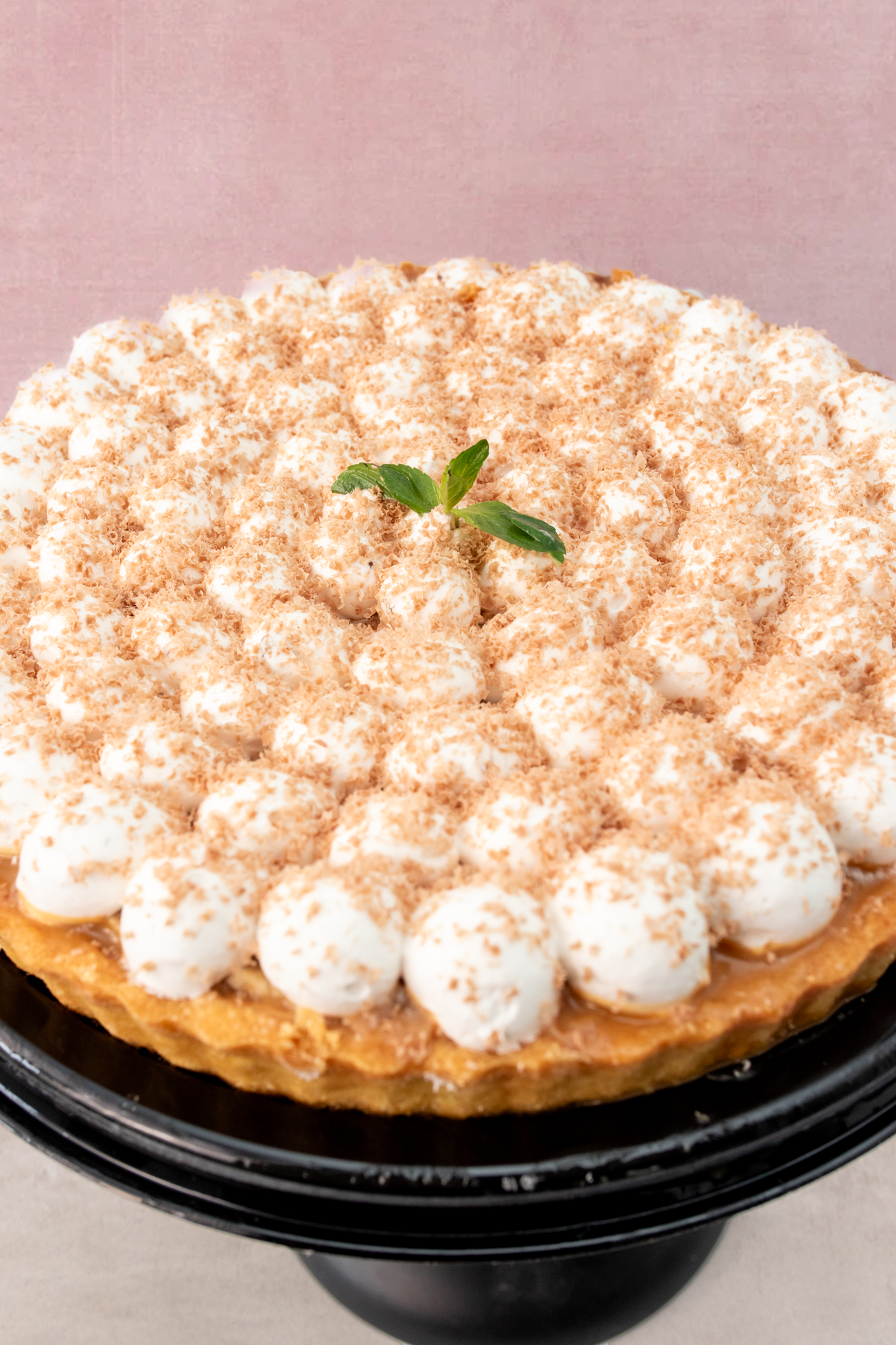 Tarta de Plátano con Dulce de Leche - Grande