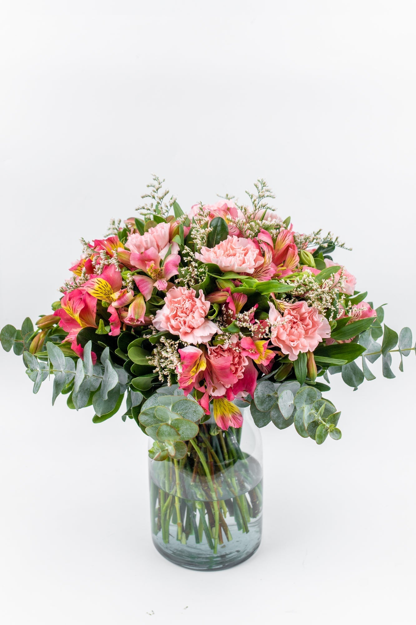 Summer Night // Carnation and Alstroemeria
