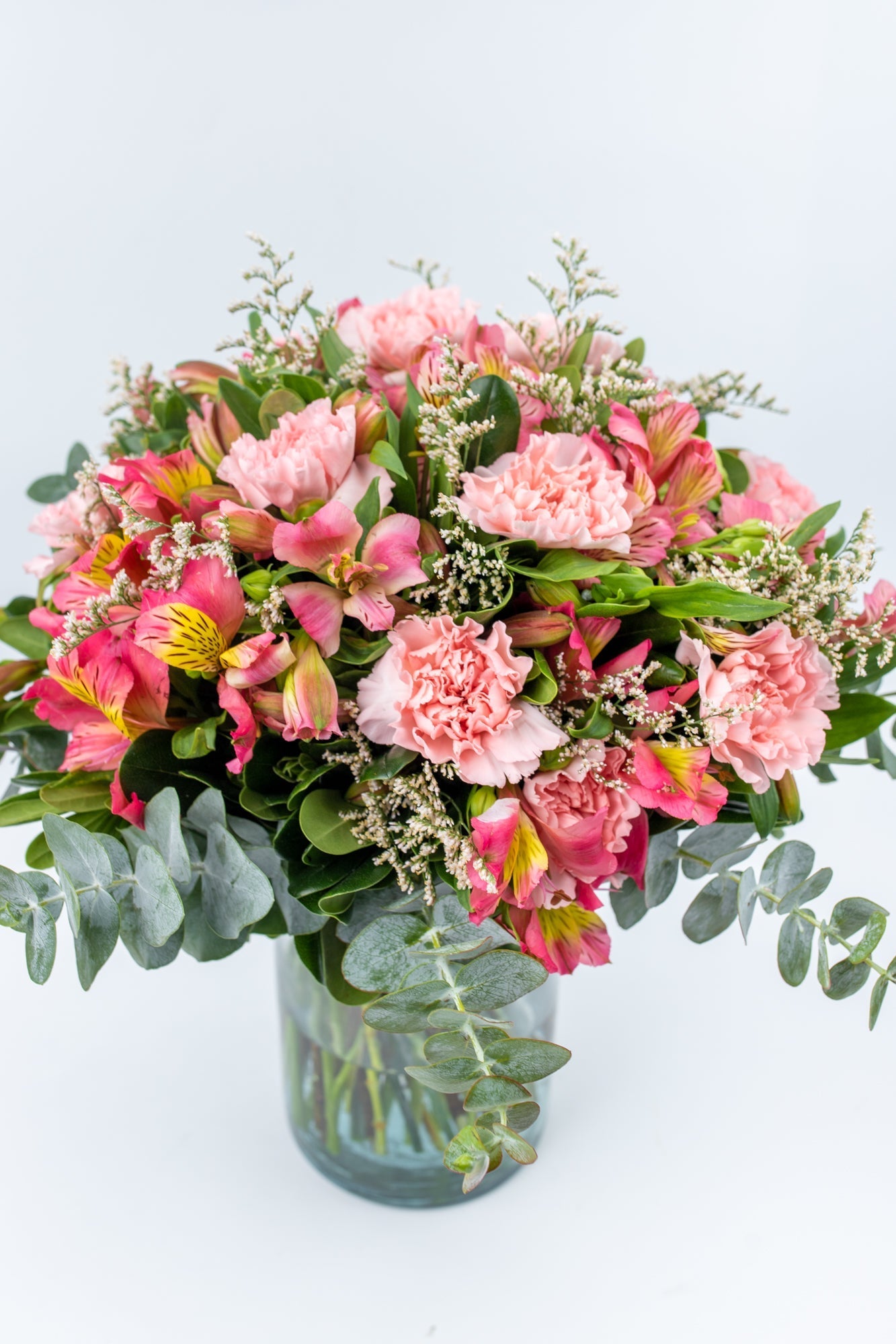 Summer Night // Carnation and Alstroemeria