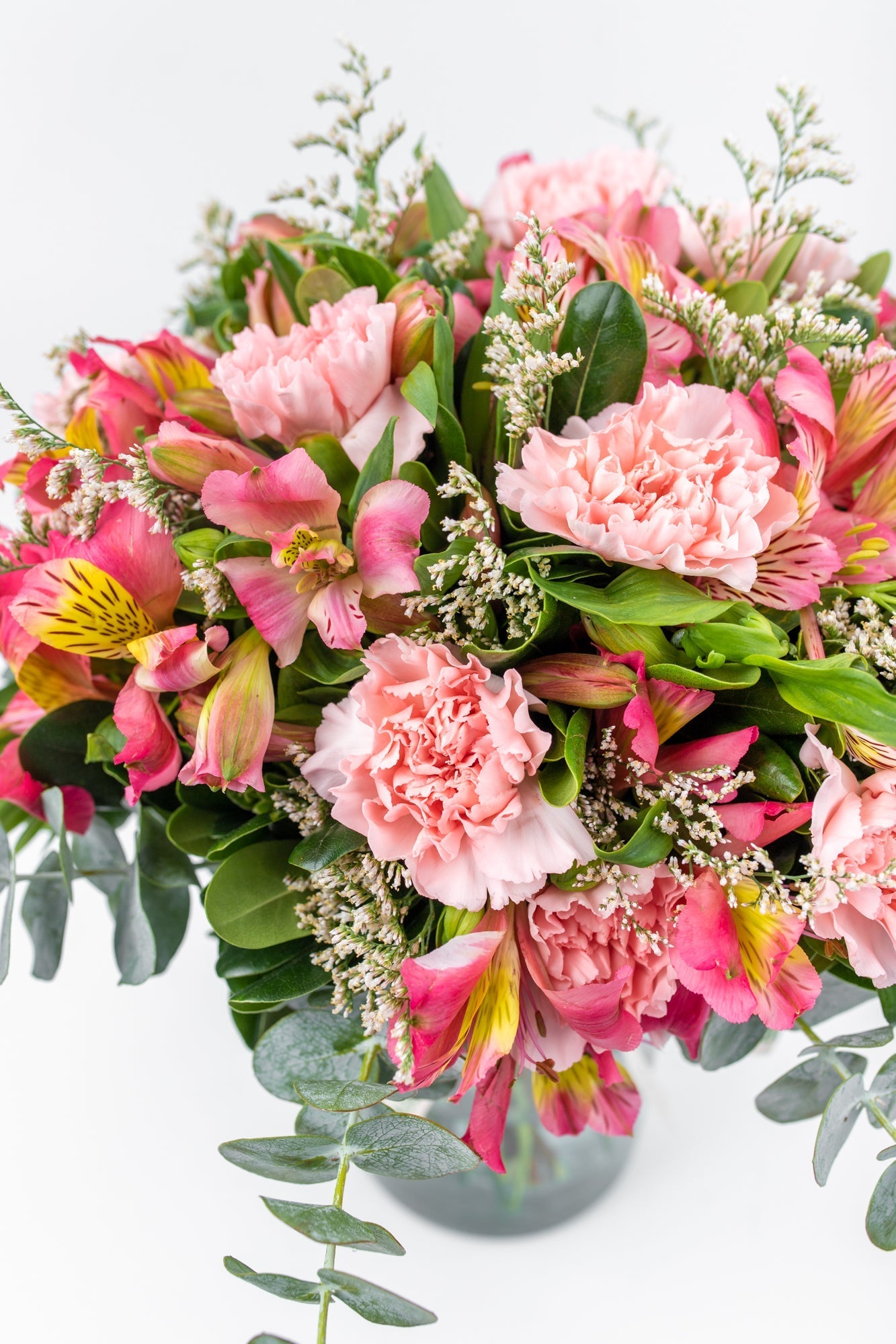 Summer Night // Carnation and Alstroemeria