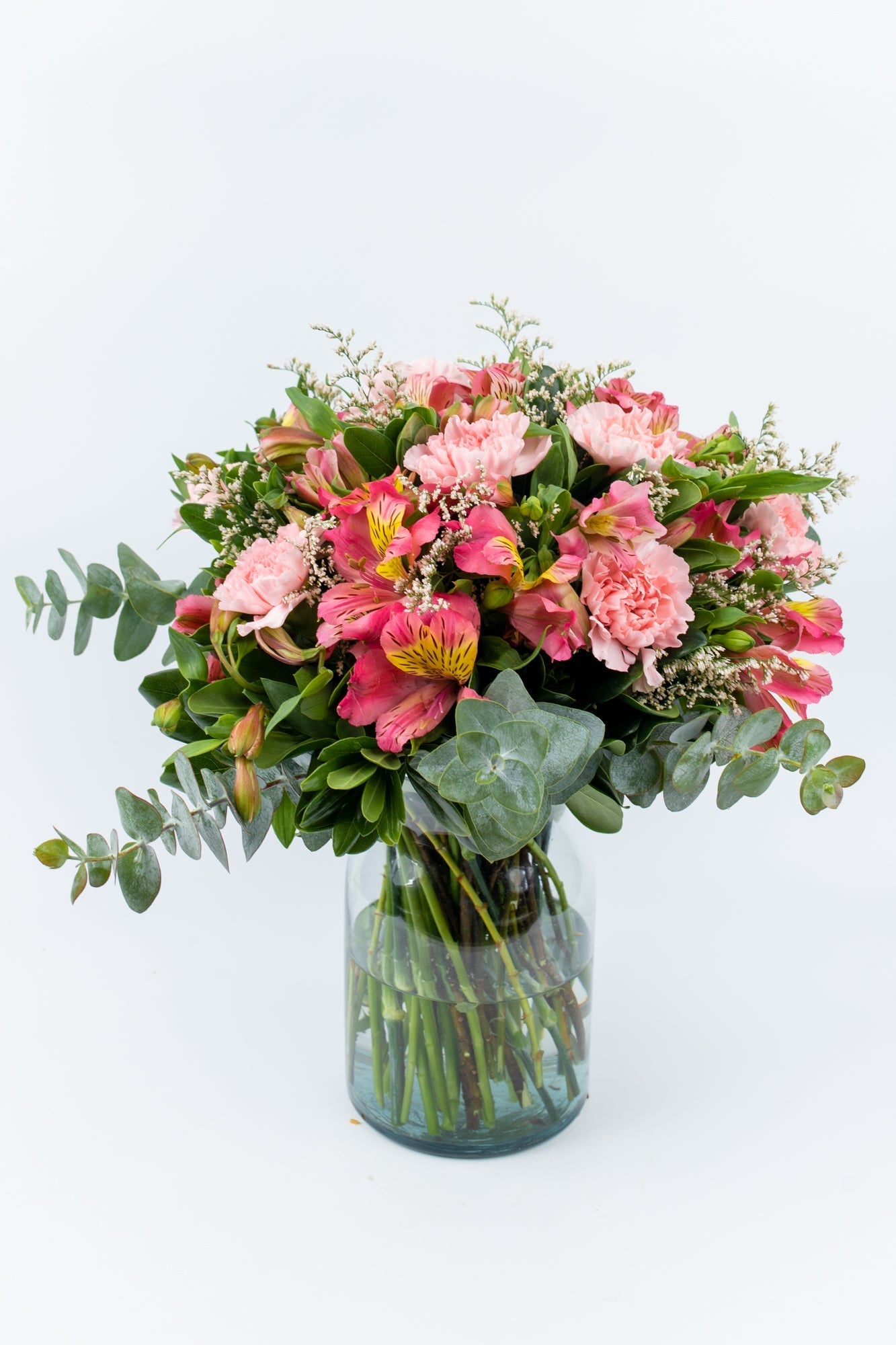 Summer Night // Carnation and Alstroemeria