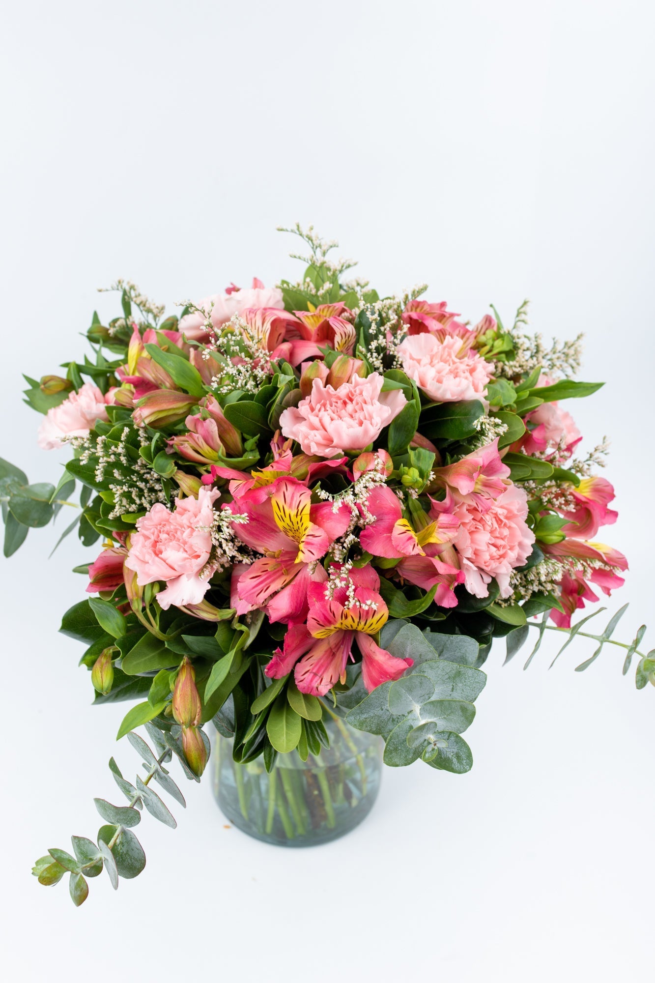Summer Night // Carnation and Alstroemeria