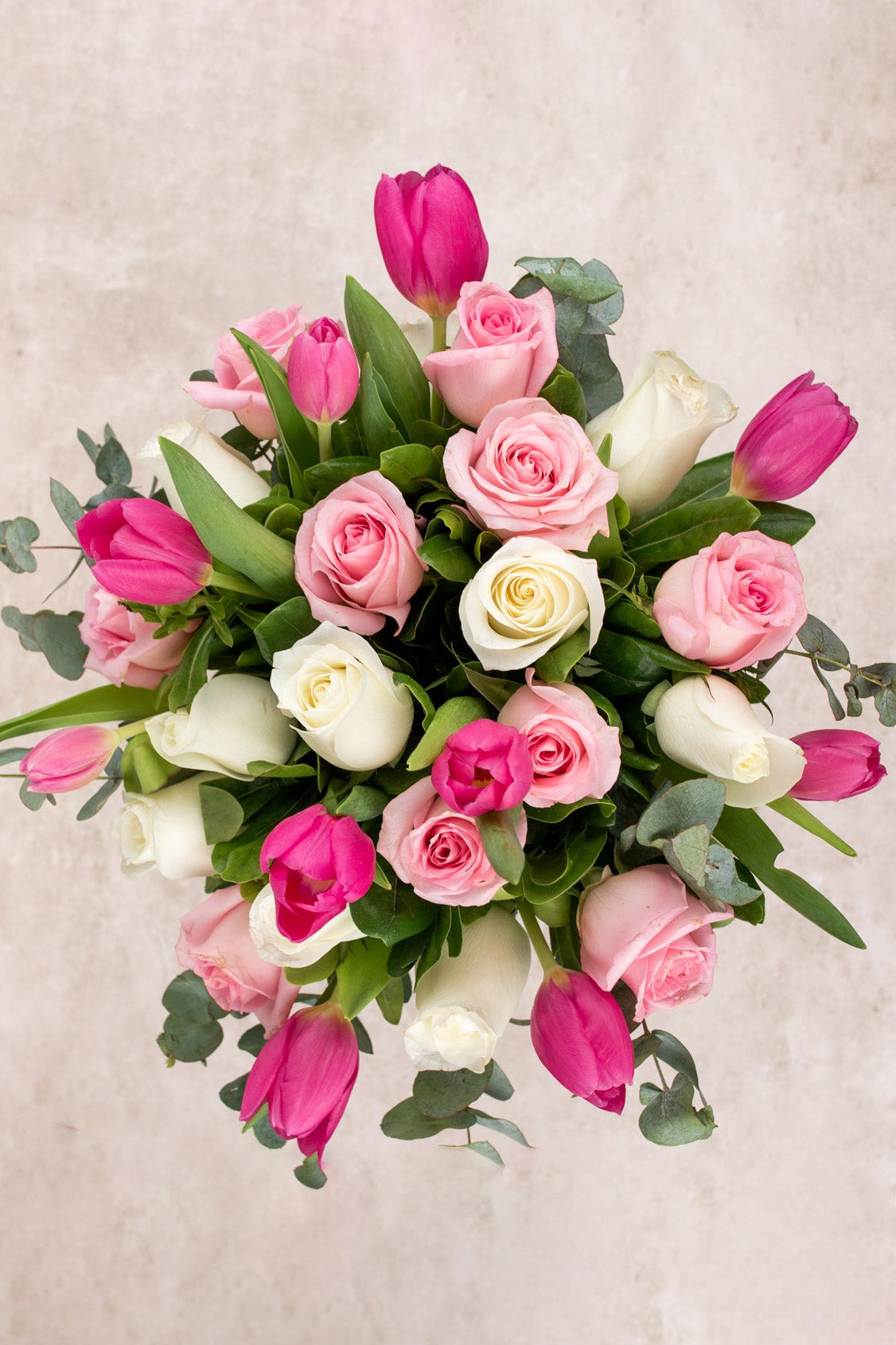 Dutch Rose - Tulip, White Rose and Light Rose GDL