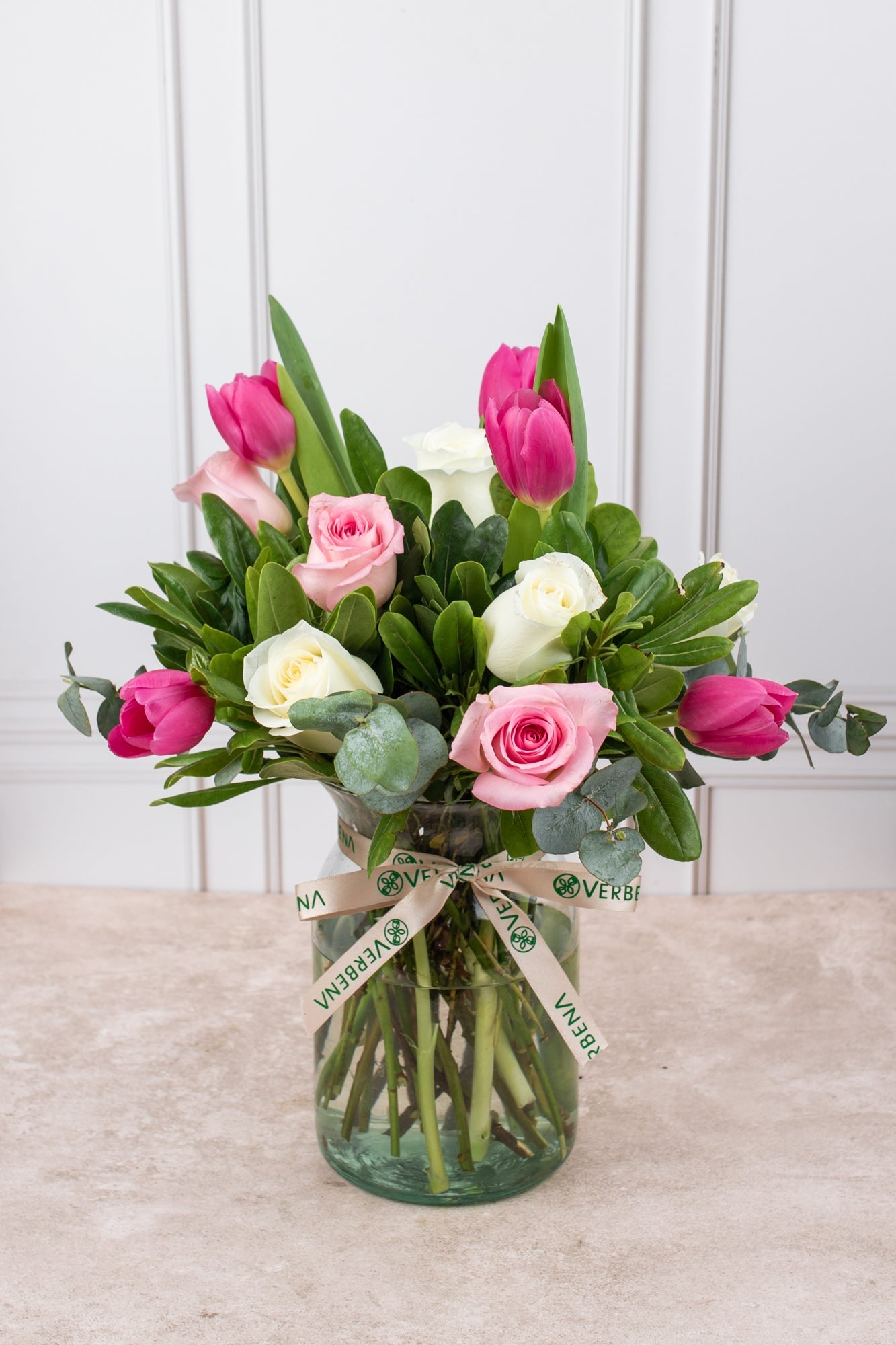 Dutch Rose - Tulip, White Rose and Light Rose GDL