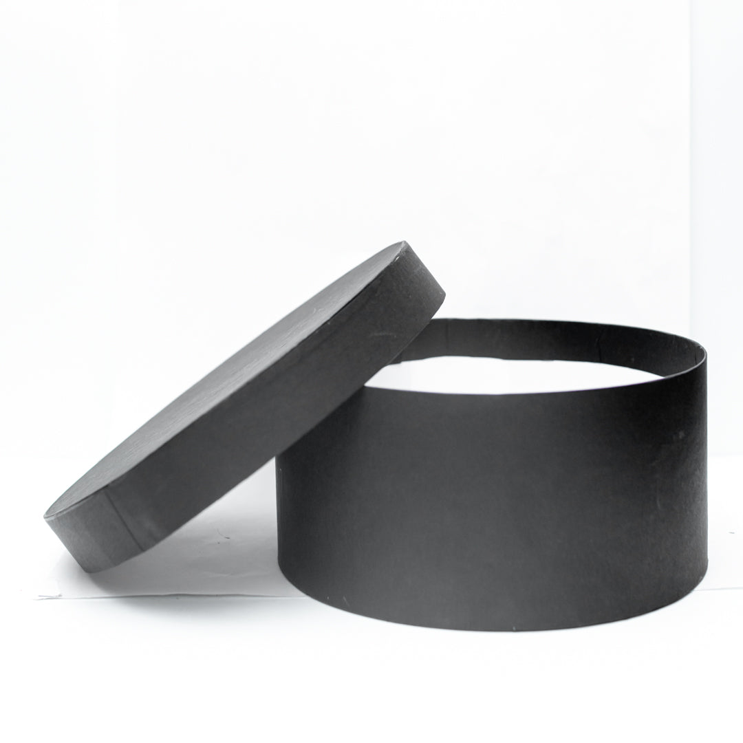 Black Round Box