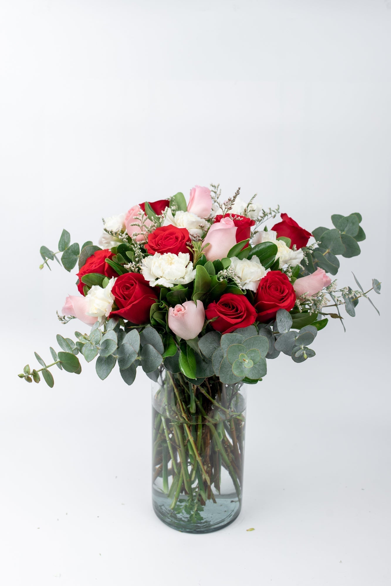 María Félix // Red Rose and Rose Clarita