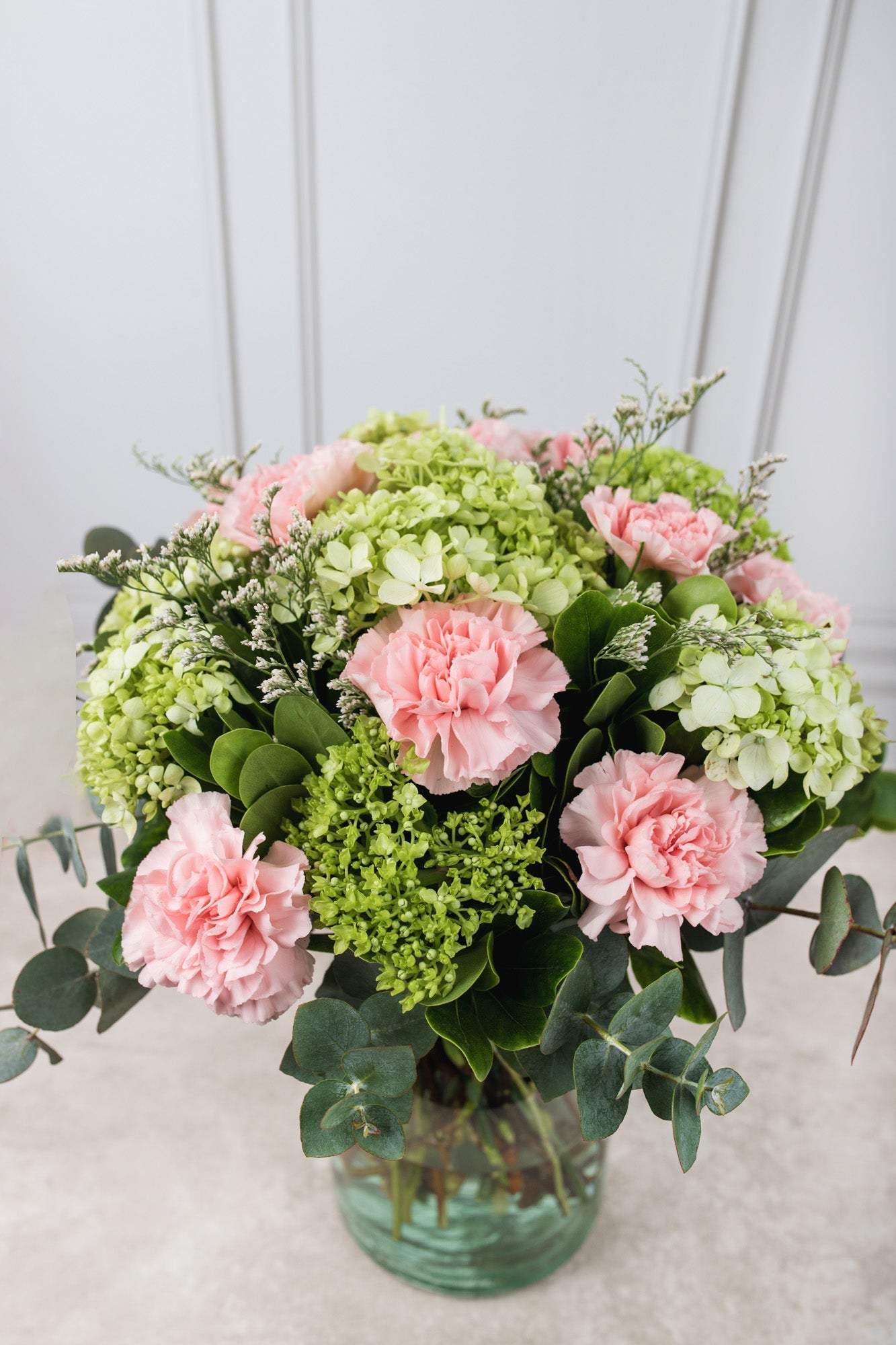 Chai Matcha - Pink Carnation and Hydrangea GDL