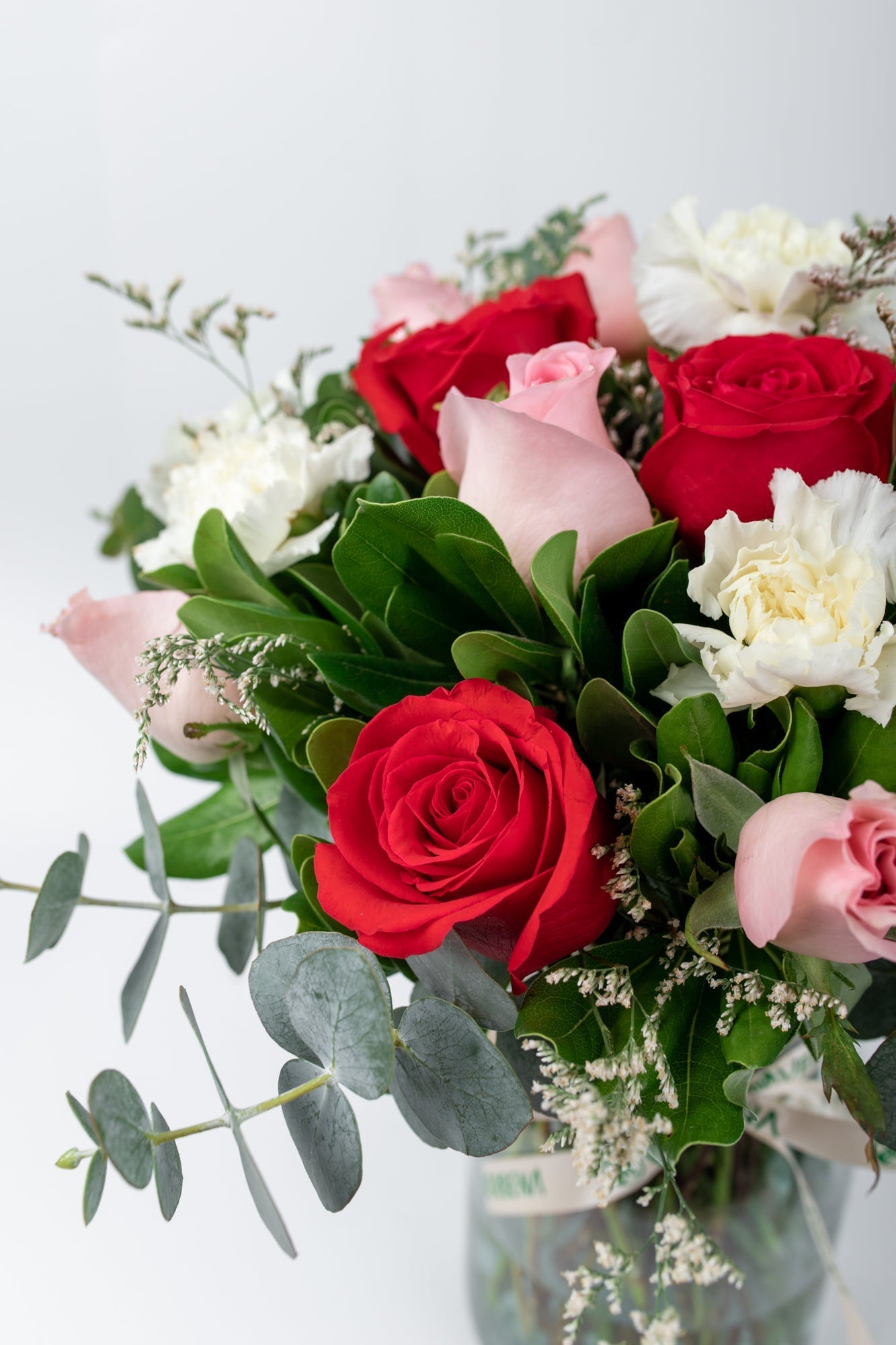 María Félix // Red Rose and Rose Clarita