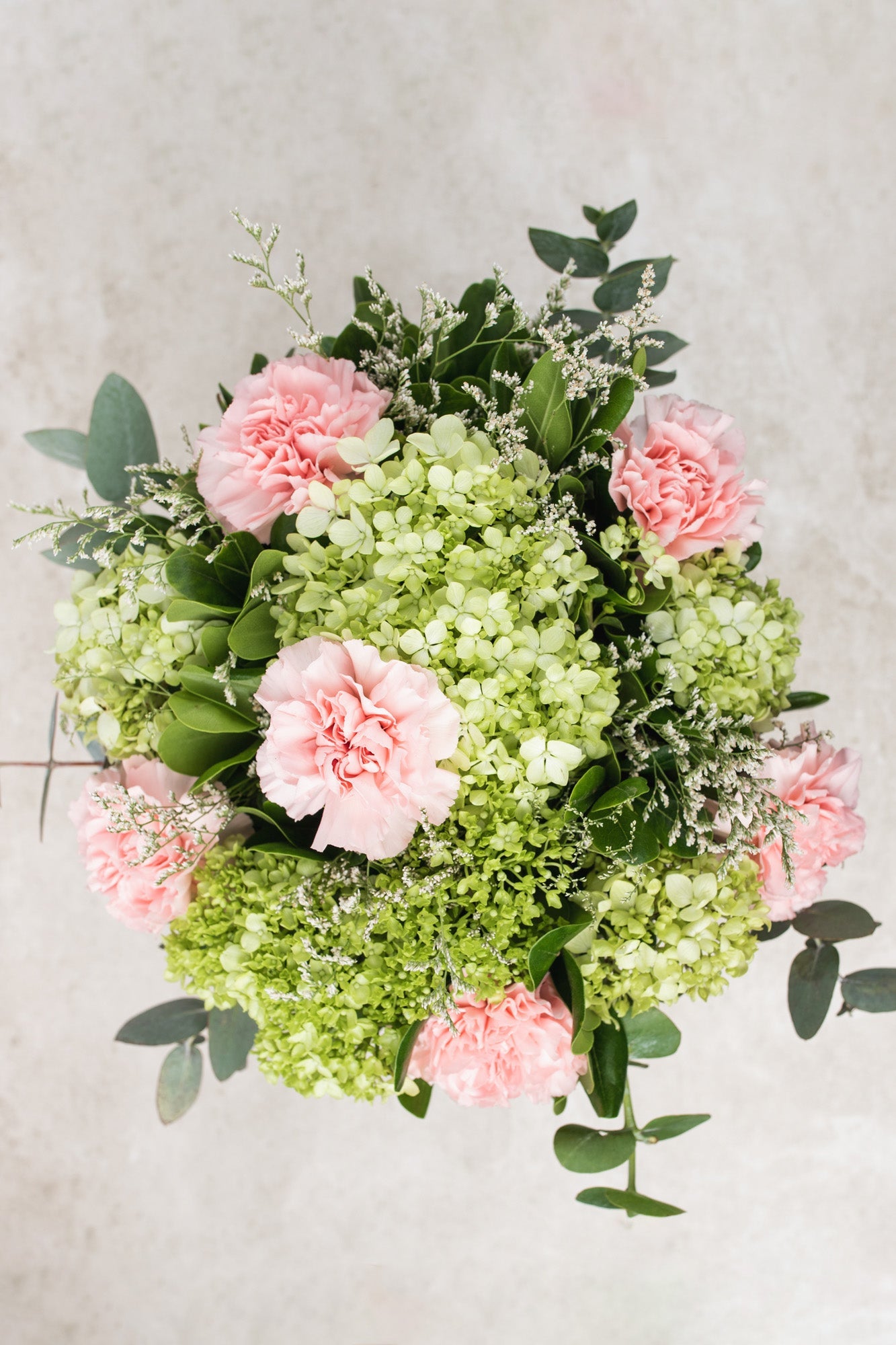 Chai Matcha - Pink Carnation and Hydrangea GDL