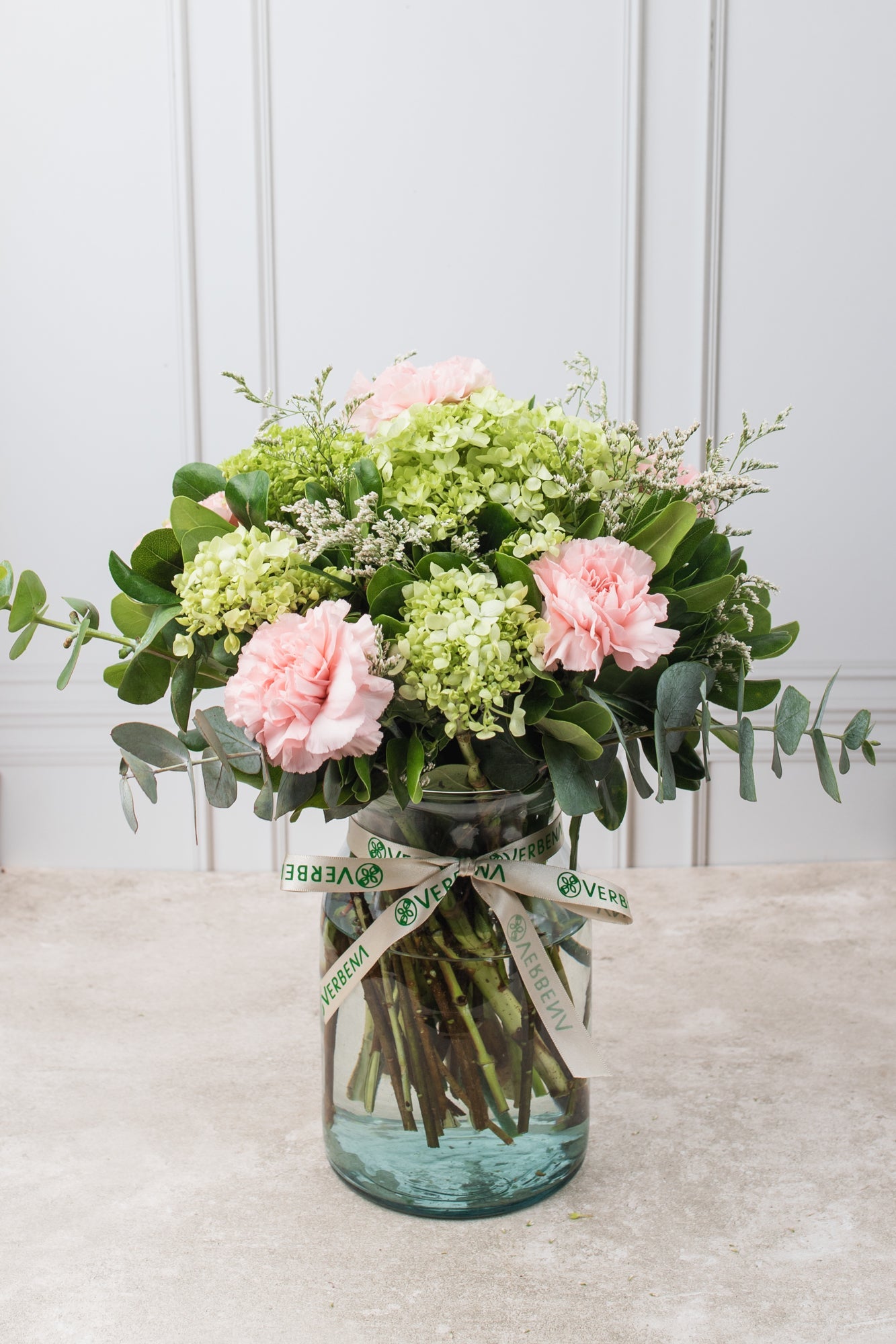 Chai Matcha - Pink Carnation and Hydrangea GDL