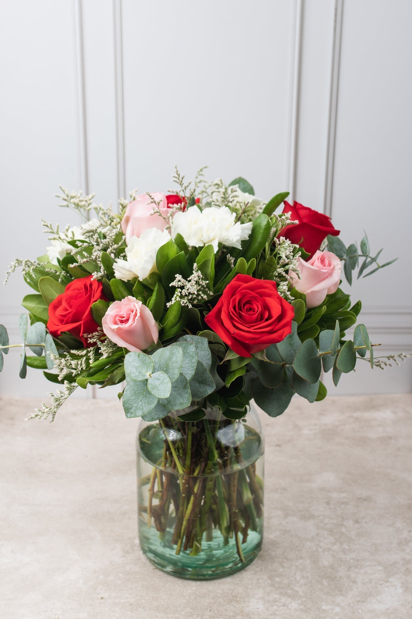 María Félix // Red Rose and Rose Clarita