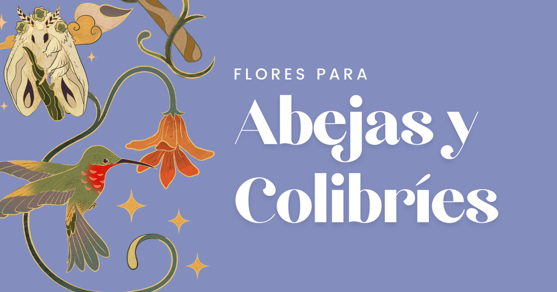 Flores para Abejas y Colibríes