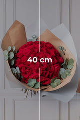Ramo Buchón - 50 Rosas Rojas PTO. ESCOND.