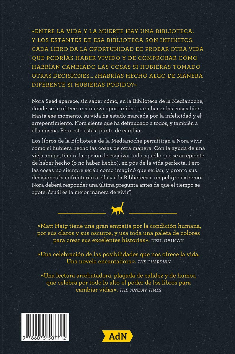 La Biblioteca de la Medianoche - Libro