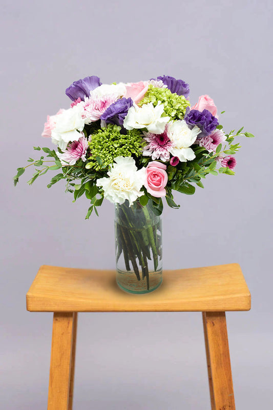 Alma de Vino - Rosa Clarita, Clavel Blanco y Hortensia XAL