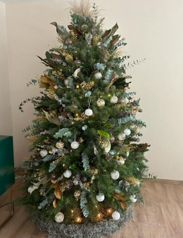 Pampas, Dried Dollar, Dried Foliage, for Christmas Tree 1.80 Meters