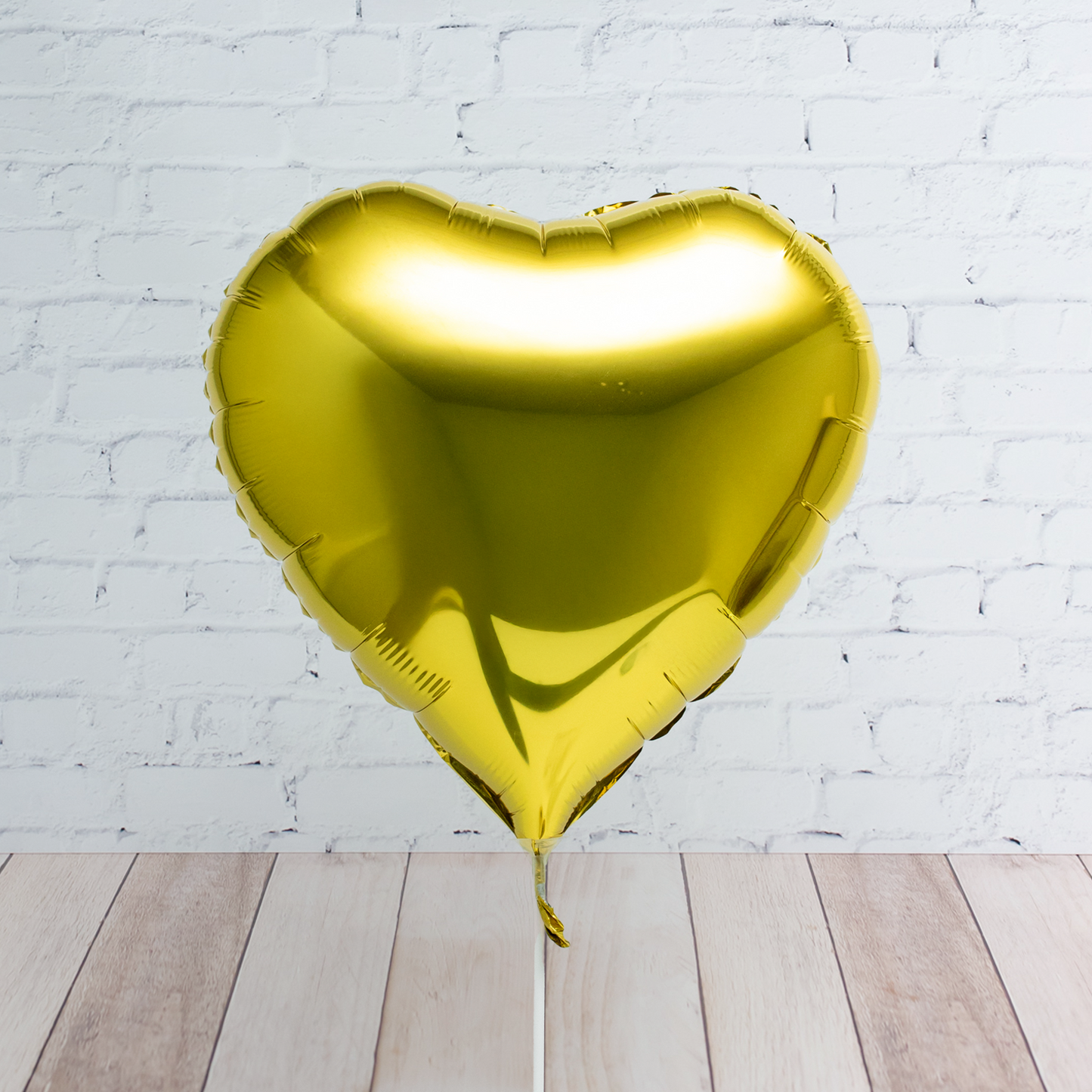 Globo Corazón - Amarillo