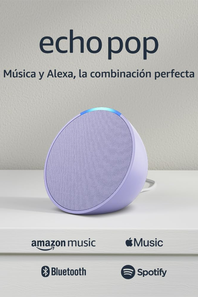 Amazon Echo Pop - Bocina inteligente Alexa