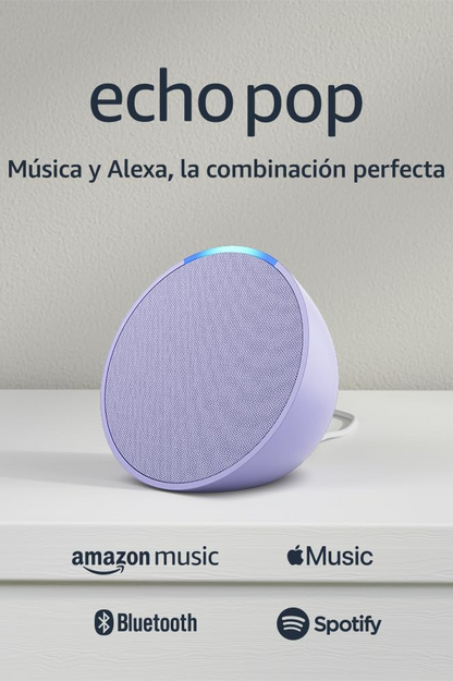 Amazon Echo Pop - Bocina inteligente Alexa