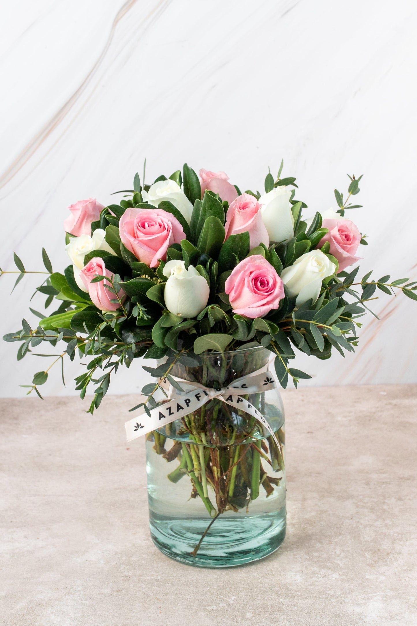 Grecia - Rosas Blancas y Rosas Claritas CULIACAN