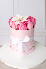 Everest - Caja de Rosas Claritas y Orquídea CH Cuau. Izc.