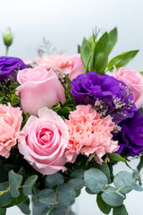 Nobleza // Rosa Clarita, Clavel Rosa y Lisianthus APO