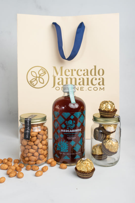 Kit Mezcarindo - Mezcal, Chocolates y Cacahuates