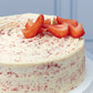 Pastel Red Velvet - Fresa y Chocolate Blanco