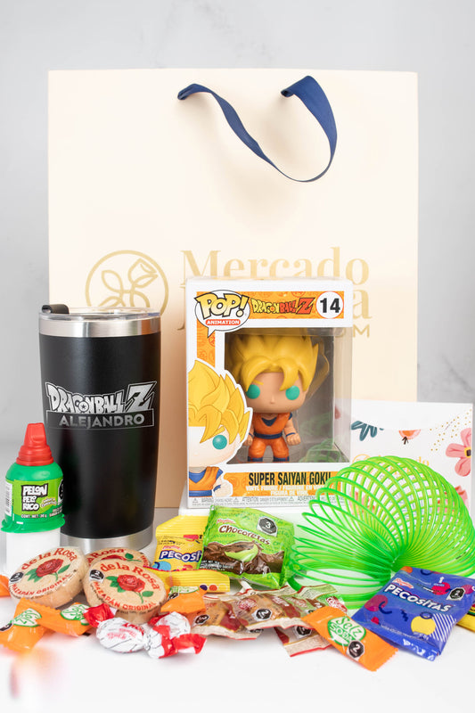 Kit Dragon Ball Z - con Termo Personalizado