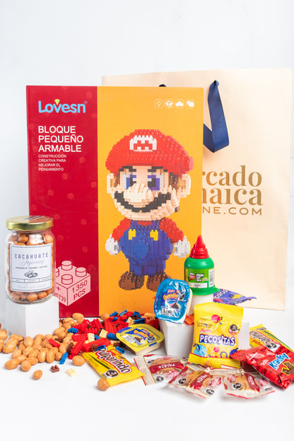 Super Mario - Bloques Para Armar Figura 3D