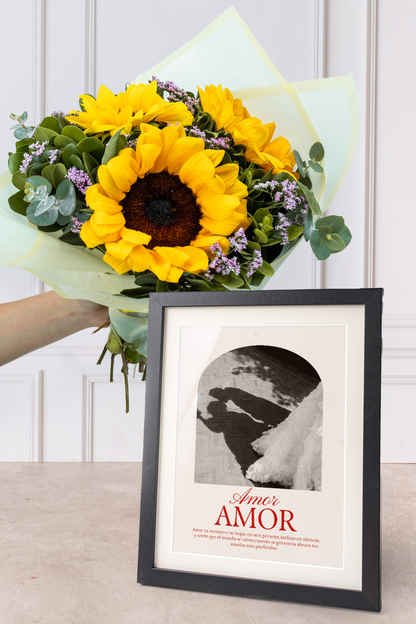 Solecito - Girasoles con Portarretratos 21M