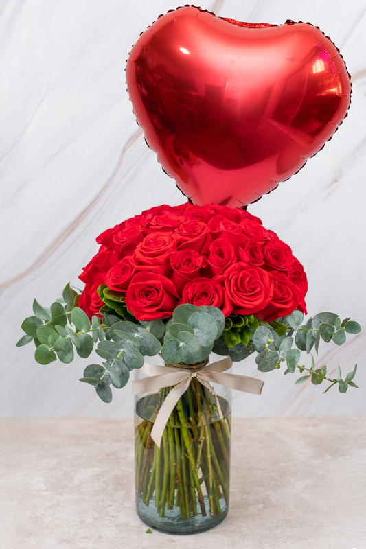 La Vida en Rosa SV -  24 Rosas Rojas GDL