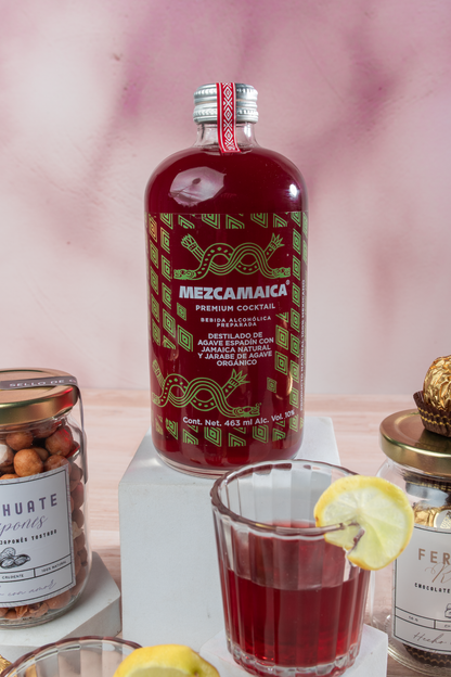 Mezcamaica Kit - Mezcal, Chocolates, Peanuts and Succulent