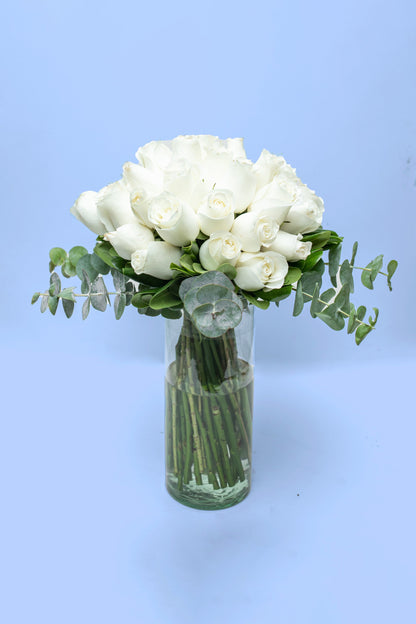 Love and Peace / White Rose