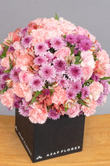 Ternura / Rosa, Clavel y Astromelia Rosa COACALCO