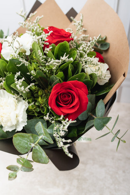 Small but Spicy / Red Rose and Carnation