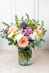 Free Soul / Gerbera, Lisianthus, Carnation