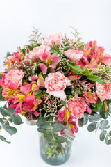 Summer Night // Carnation and Alstroemeria