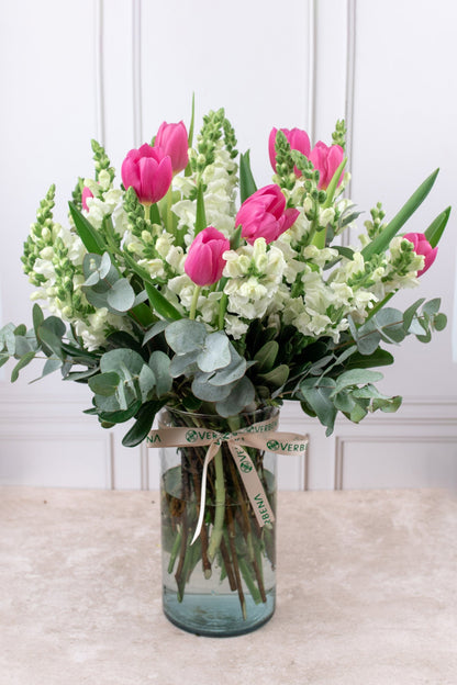 Airs of Holland - Tulip and White Dog