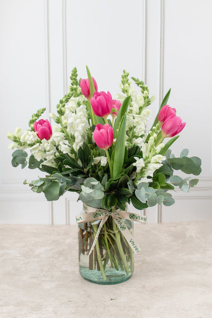 Airs of Holland - Tulip and White Dog