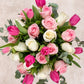 Rosa Holandesa - Tulipán, Rosa Blanca y Rosa Clarita Cun