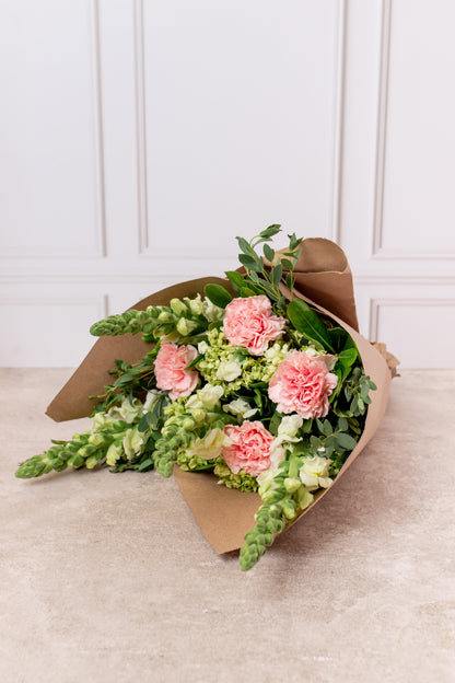 Ramo Nina Ricci - Clavel Rosa y Hortensia DGO