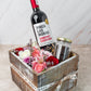 Flores con Chocolate y Vino - Cun