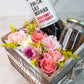 Flores con Chocolate y Vino - Cun